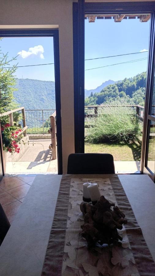 Madonna della Costa La Casa Panoramica 아파트 외부 사진