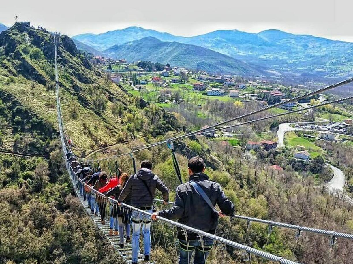 Madonna della Costa La Casa Panoramica 아파트 외부 사진